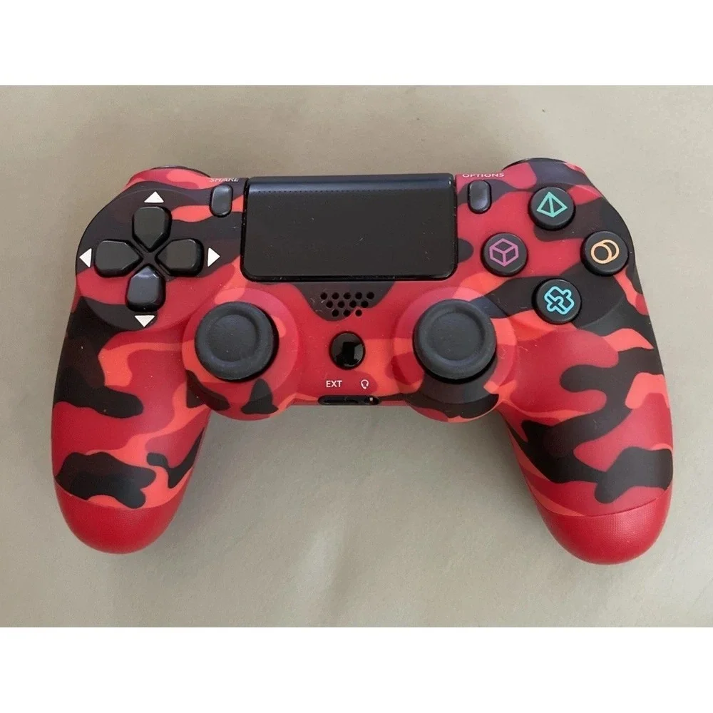 Sony PlayStation 4 PS4 Dualshock Controller Red Camouflage 